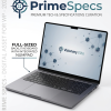 Primespecs Visionary 16 Elite laptop with 16-inch professional display.