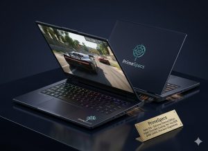 PrimeSpecs Apex G16 Gaming Laptop with RGB keyboard and vapor chamber cooling